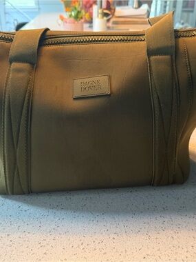 Dagne Dover Olive Green Tote Bag